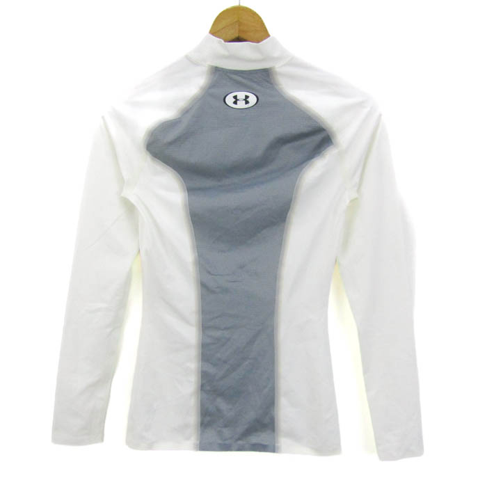 UNDERARMOUR アンダーアーマー グレー 長袖 ナイロン　パーカー　L 中古UNDER ARMOUR(アンダーアーマー) ブルゾン 長袖⁄ジップアップ⁄春