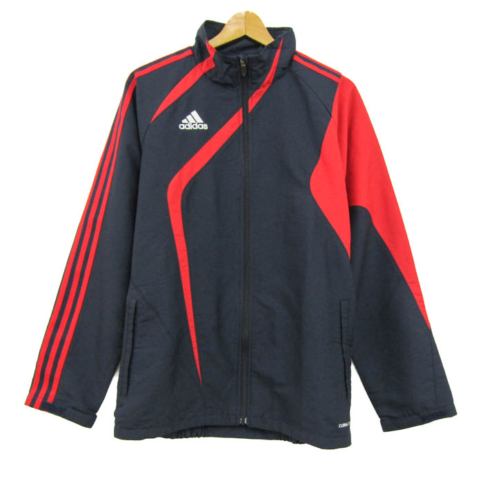 ✨美品✨　アディダス クライマライト ジャケット 赤ｘ紺 XS 160 ジャージ