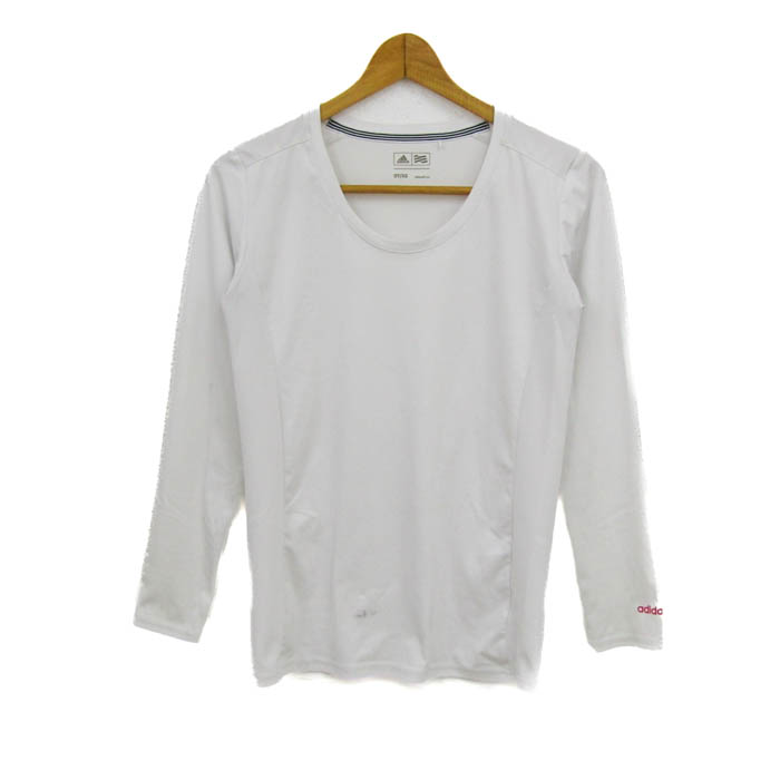 OT (LL)サイズ adidas golf ゴルフウェア セットアップ 紺 白 adidas アディダス ゴルフ レディース セットアップ ボア サイズ：OT