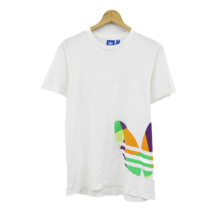 「アディダス adidas オリジナルス Tシャツ Lサイズ」 アディダスオリジナルス 半袖Ｔシャツ プリントT 大きいサイズ