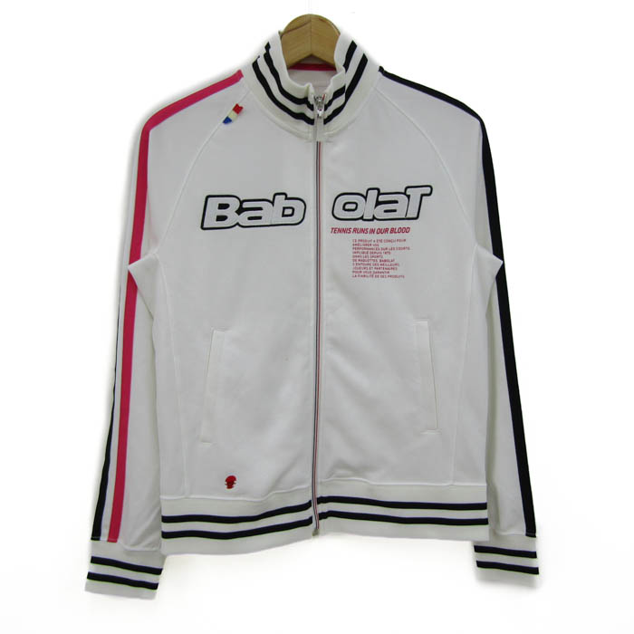 BabolaT ブラック ジップアップジャケットL サイズ BabolaT ブラック ジップアップジャケットL サイズ テニスウェア