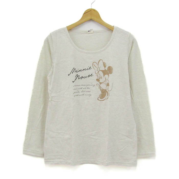 ディズニー 長袖Tシャツ トップス ミニーマウス ロンT ハニーズ