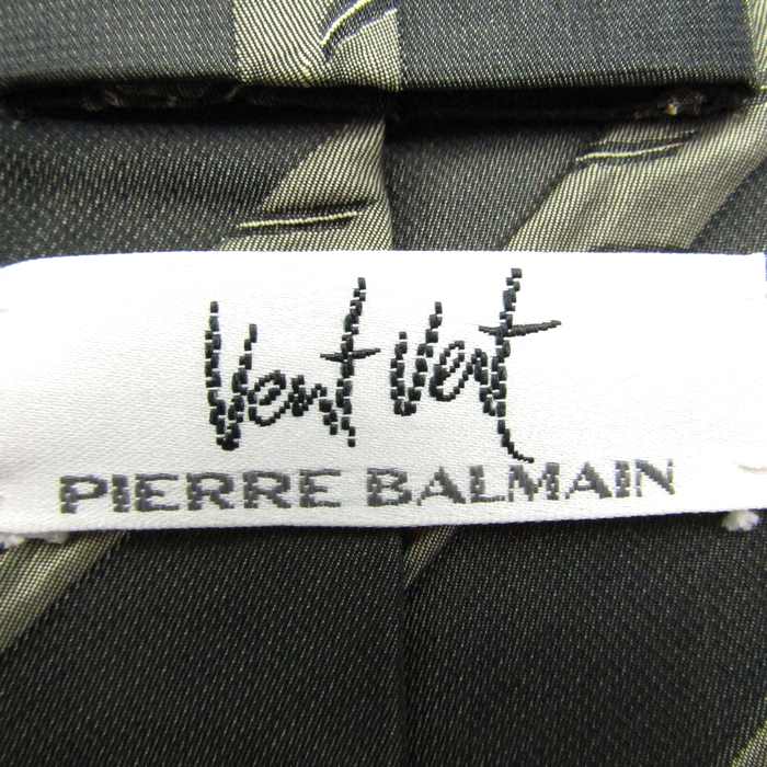 ピエールバルマン ブランド ネクタイ シルク ストライプ柄 メンズ グレー PIERRE BALMAIN 【中古】｜PIERRE  BALMAIN｜店舗買取｜フォーマルスーツ/小物＞ネクタイ｜USEDのアパレル通販サイト - SMASELL（スマセル）