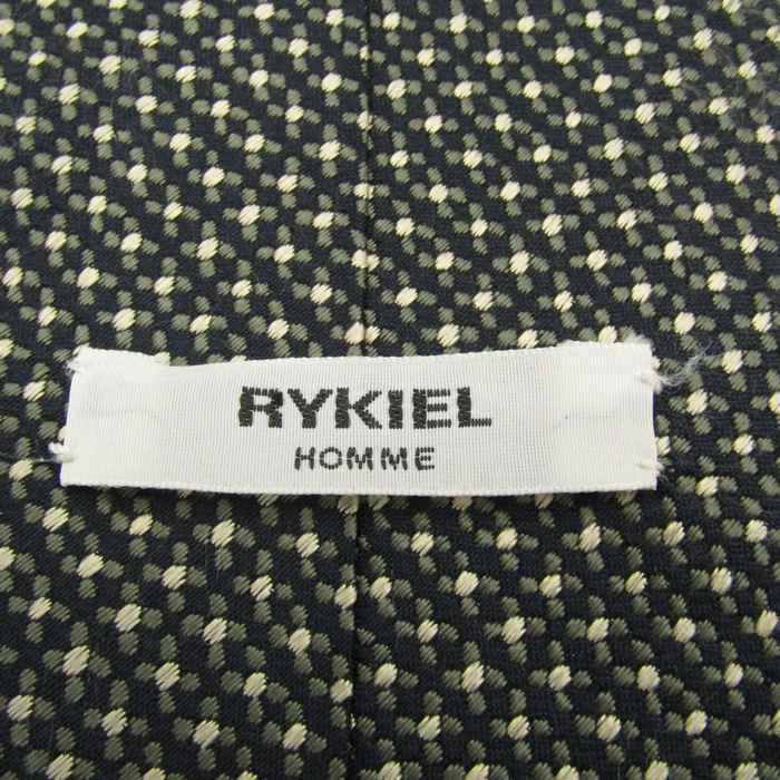 RYKIEL HOMME ネクタイ 総柄 シルク100％ リキエル オム - ネクタイ