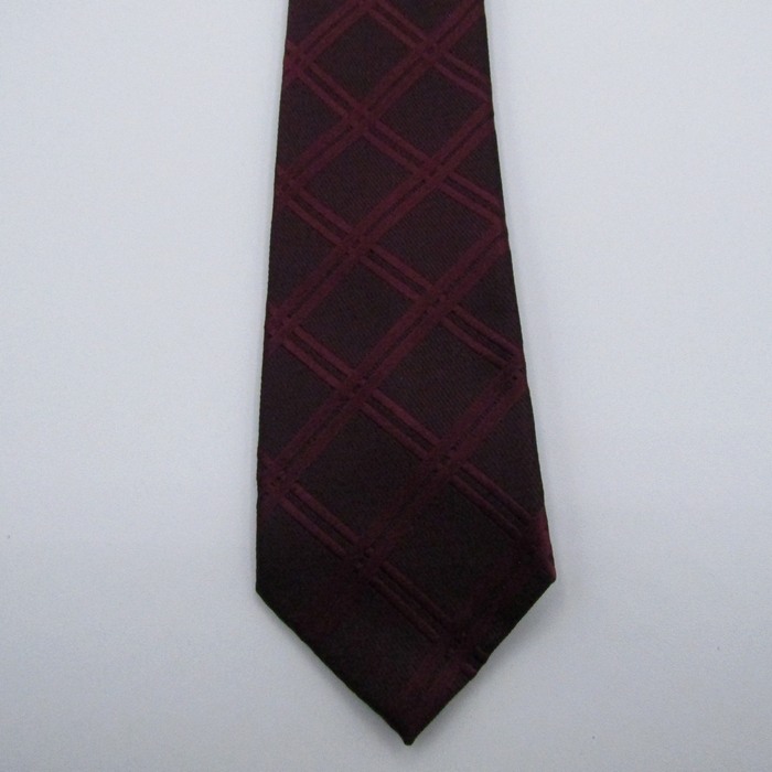 エルメス ニットタイ 赤×グレー 【大剣幅6cm】 【公式通販】