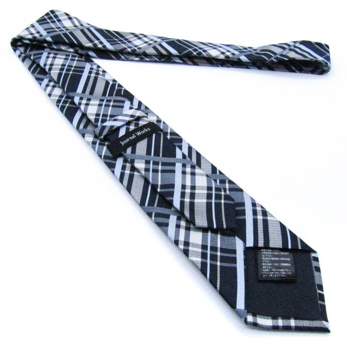 ジャーナルワークス ブランド ネクタイ チェック柄 格子柄 タータン