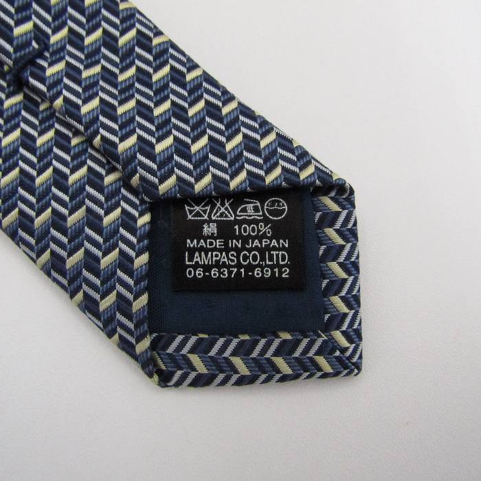 HERMES シルク100% ヘリンボーンネクタイ シルクツイルタイ