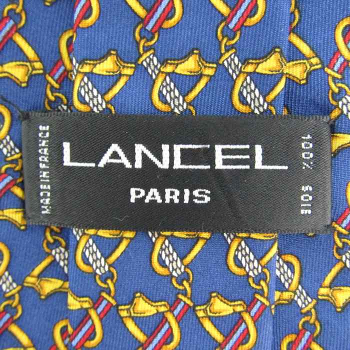 ランセル ブランド ネクタイ 格子柄 パネル柄 シルク フランス製 PO メンズ ネイビー LANCEL 【中古】｜LANCEL｜店舗買取｜フォーマル スーツ/小物＞ネクタイ｜USEDのアパレル通販サイト - SMASELL（スマセル）