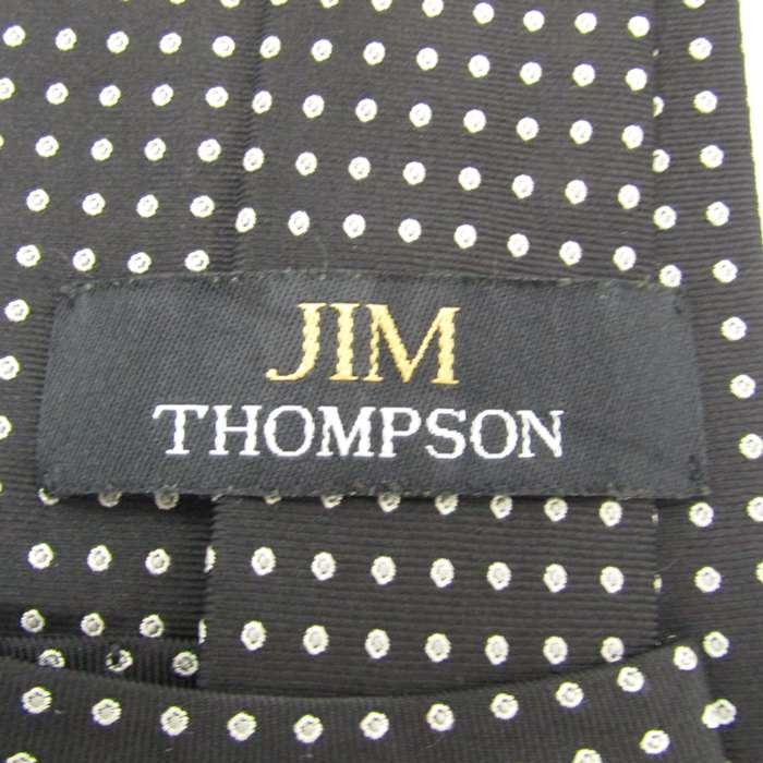 ジムトンプソン ブランド ネクタイ ドット柄 シルク PO メンズ