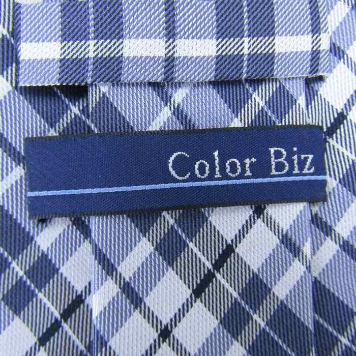 【新品未使用】BLACK LABEL 紺色 チェック柄 ネクタイ NEWYORKER BLUE ニューヨーカーブルー チェック柄ネクタイ