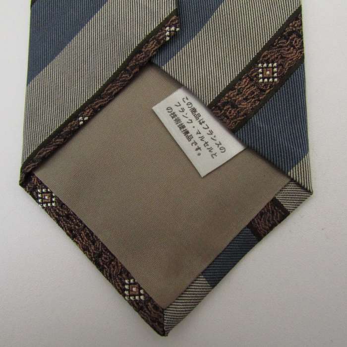 フランク・マルセル ブランド ネクタイ ストライプ柄 小紋柄 未使用