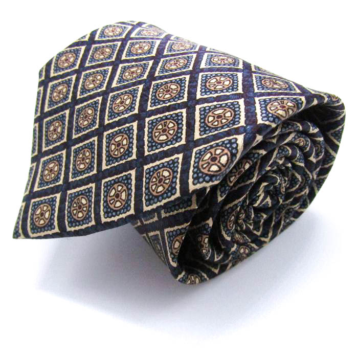 クリスチャンガレット ブランド ネクタイ 格子柄 小紋柄 幾何学