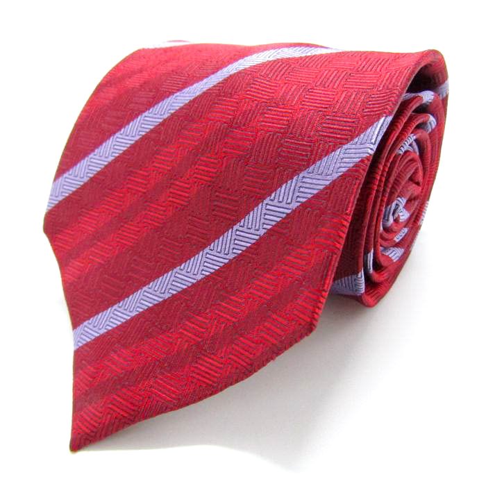 ポールスチュアート ブランド ネクタイ ストライプ柄 シルク フランス