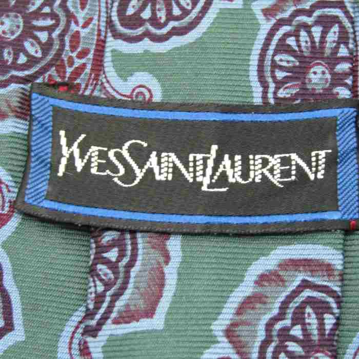 未使用 Yves Saint 戸惑い Laurent ネクタイ ステッチストライプスーツ