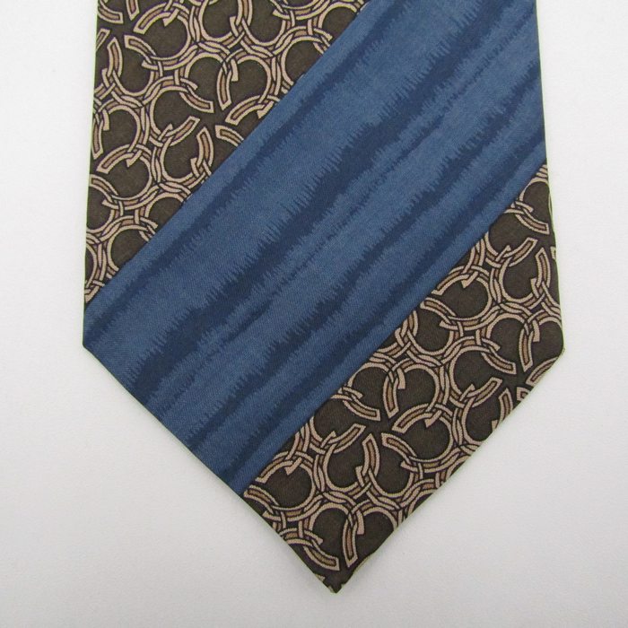 ジムトンプソン ブランド ネクタイ シルク ストライプ柄 蹄 総柄 PO  
