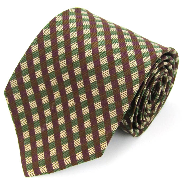 オースチンリード ブランド ネクタイ チェック柄 シルク PO メンズ