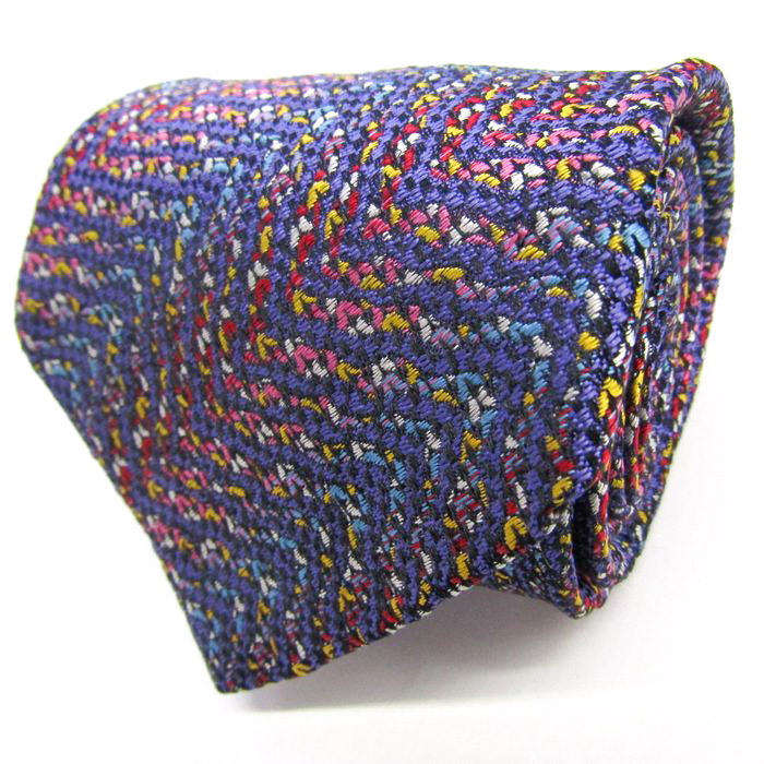 ミッソーニ ブランド ネクタイ シルク ツイード柄 伊製生地 PO メンズ