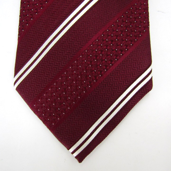 ダックス ブランド ネクタイ ストライプ柄 ドット シルク 日本製 PO