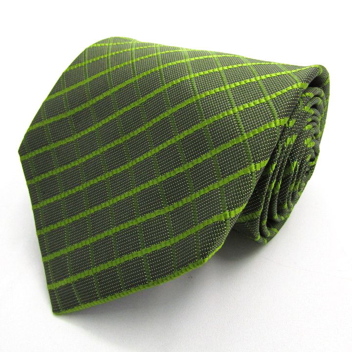 ケンゾー ブランド ネクタイ シルク チェック柄 未使用品タグ付 PO