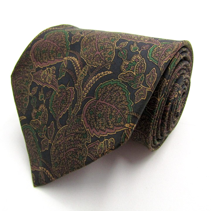タグ付き】JOHN COMFORT ジョンコンフォート ネクタイ ペイズリー柄