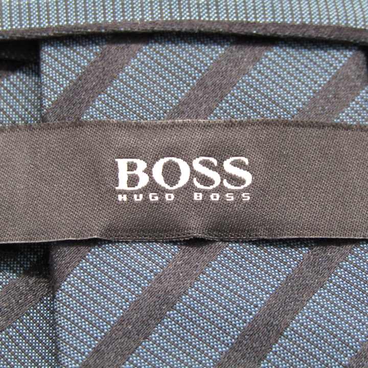 HUGO BOSS ヒューゴボス ストライプ柄 人気ブランド 高級シルク100% ヒューゴボス ブランド ネクタイ シルク ストライプ柄 ライン柄 PO