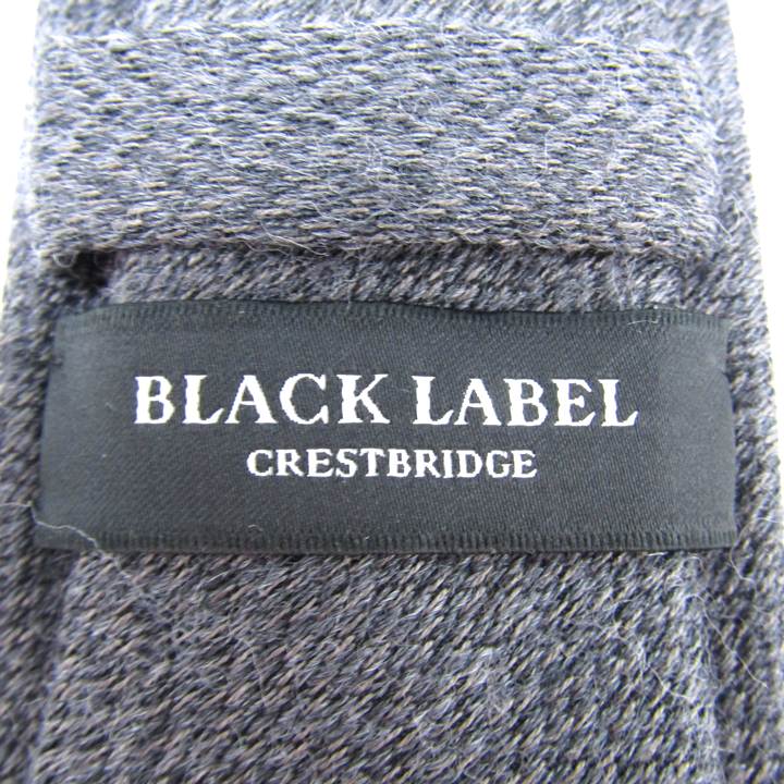 新品・未使用✨BLACK LABEL CRESTBRIDGEネクタイ シルク ブラックレーベル・クレストブリッジ ブランド ネクタイ ロゴ