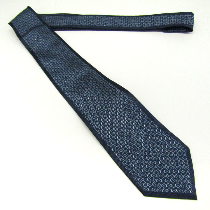 ems19w009:mila schon【ミラショーン】小紋柄シルクネクタイ(サイズ剣幅9cm)21801-4 ボルドー即決！ ミラショーン ブランド ネクタイ 総柄 小紋柄 パネル柄 シルク