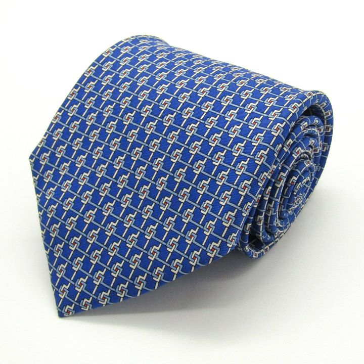 dunhill ネクタイ チェック柄 ホワイト ブルー 総柄 dunhill 青と白のチェック柄 ネクタイ サッカー日本代表のオフィシャル