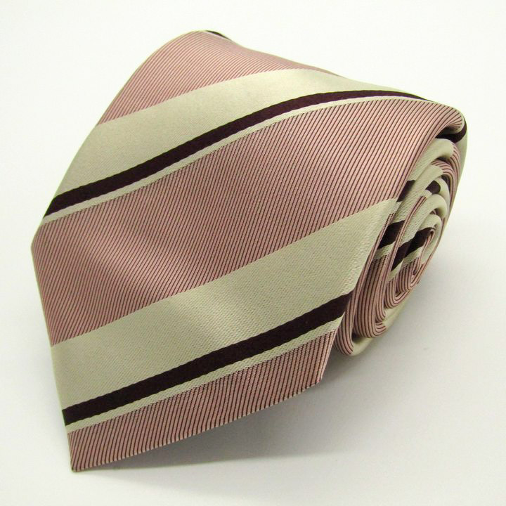 中古】タイユアタイ TIE YOUR TIE ストライプ セッテピエゲ シルク