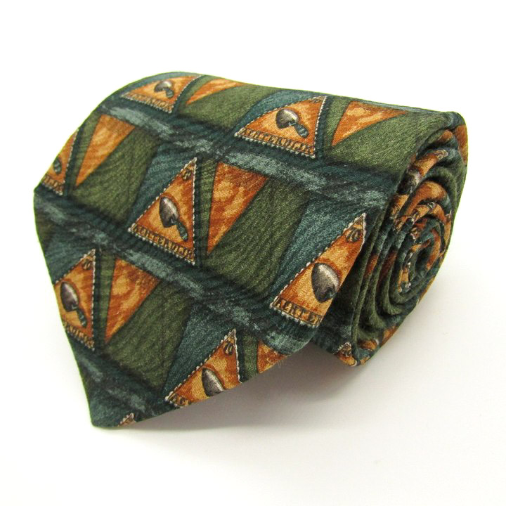 3451✨極美品✨エルメネジルドゼニア ネクタイ 総柄 花柄 ネクタイ ブランド Ermenegildo Zegna エルメネジルド ゼニア