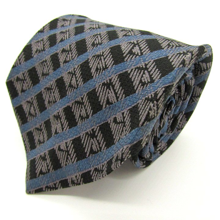 クリスチャンディオール ブランド ネクタイ シルク 格子柄 ワイドタイ