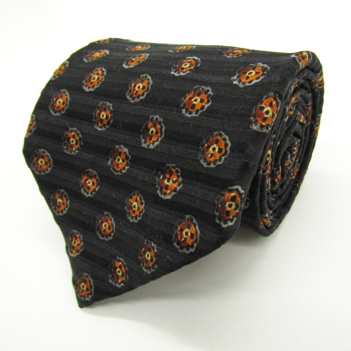 エルメネジルドゼニア ブランド ネクタイ 花柄 小紋柄 幾何学