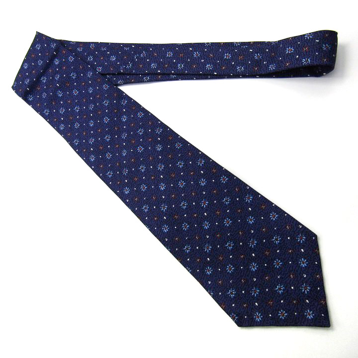 ポールスミス ブランド ネクタイ 総柄 ドット 花柄 シルク