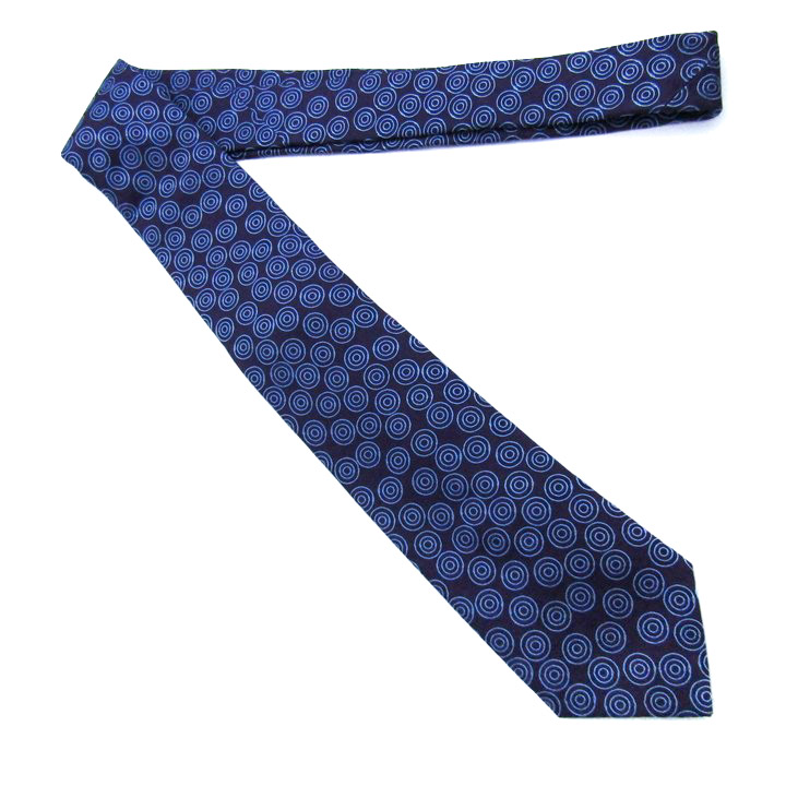 シーワード&スターン ブランド ネクタイ 総柄 ドット 小紋柄 シルク 未