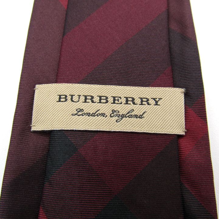 バーバリーロンドン ネクタイ 小紋柄 ワインレッド バーバリーロンドン ネクタイ ワインレッド 小紋柄 シルク 日本製