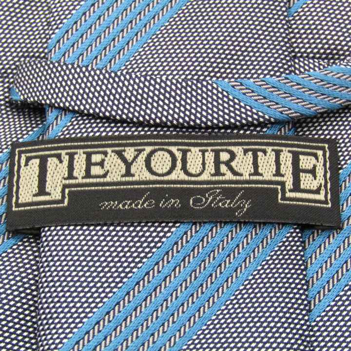 タイユアタイ ブランド ネクタイ ストライプ柄 シルク イタリア製 PO  