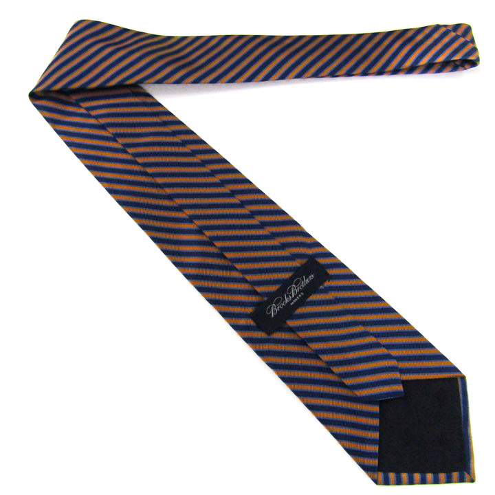 ブルックスブラザーズメーカーズ ブランド ネクタイ ストライプ シルク