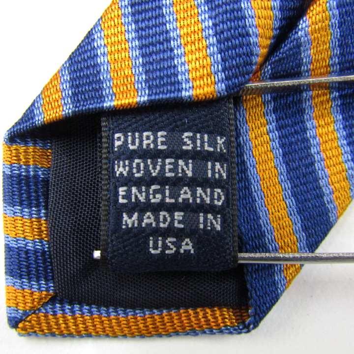 ブルックスブラザーズメーカーズ ブランド ネクタイ ストライプ シルク