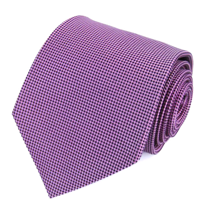 フェアファクス ブランド ネクタイ チェック柄 シルク 日本製