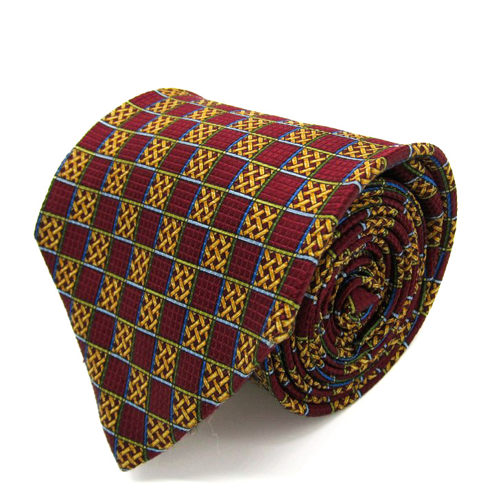 ボッテガヴェネタ ブランド ネクタイ イントレチャート チェック柄