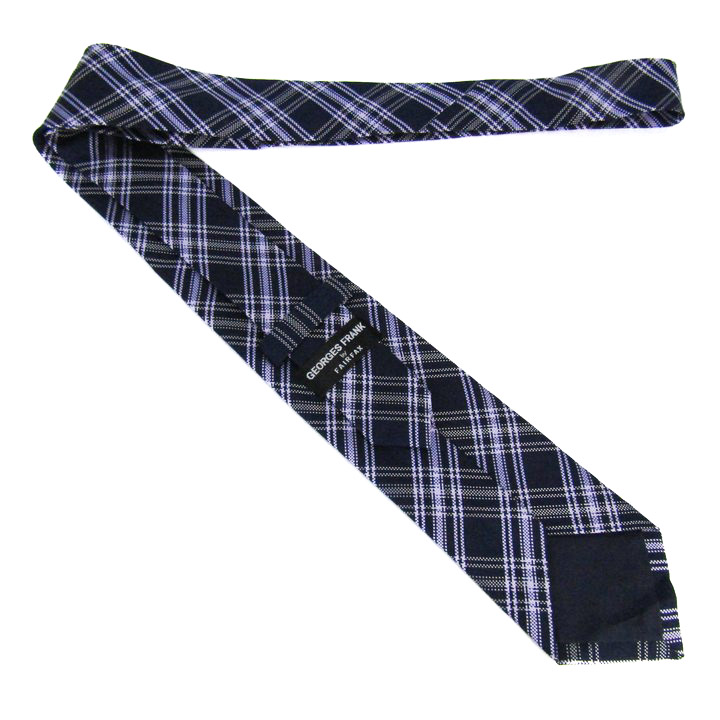ジョージフランク ブランド ネクタイ フェアファクス チェック柄