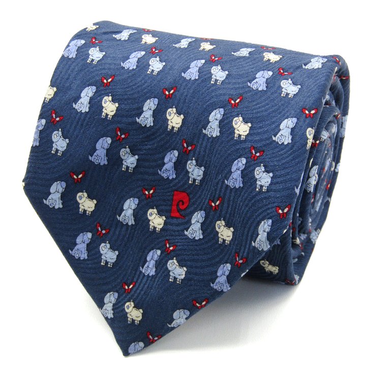 ブリオーニ ブランド ネクタイ チェック柄 スクエア柄 格子柄 シルク