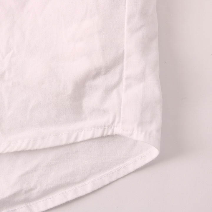 ZARA ザラ　ブラウス　シャツ　チェック　リネン　linen 白