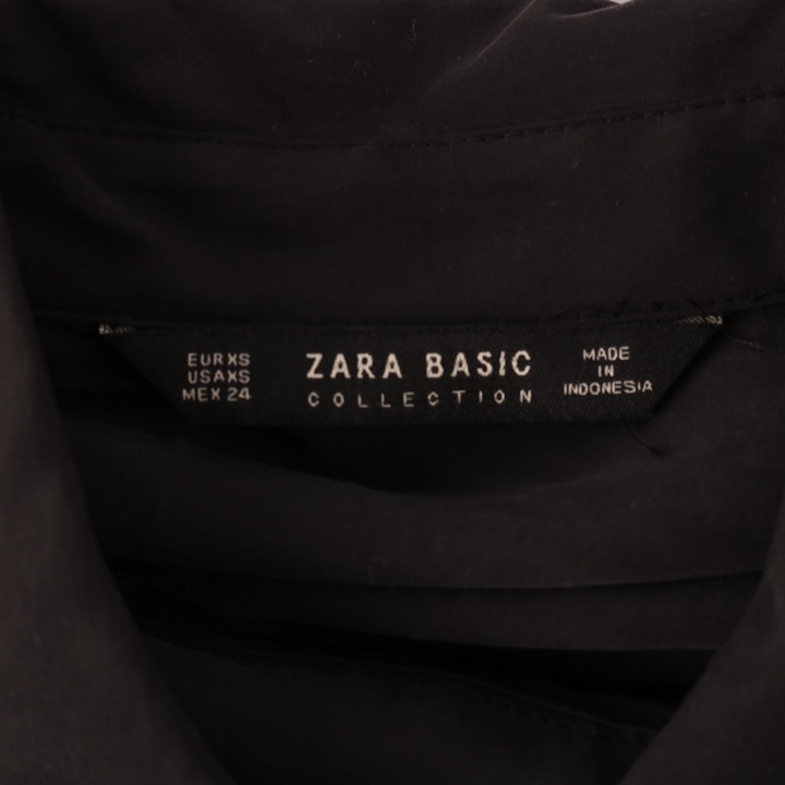 22 ZARA ザラ BASIC ベーシック ペイズリー 花柄 ブラウス