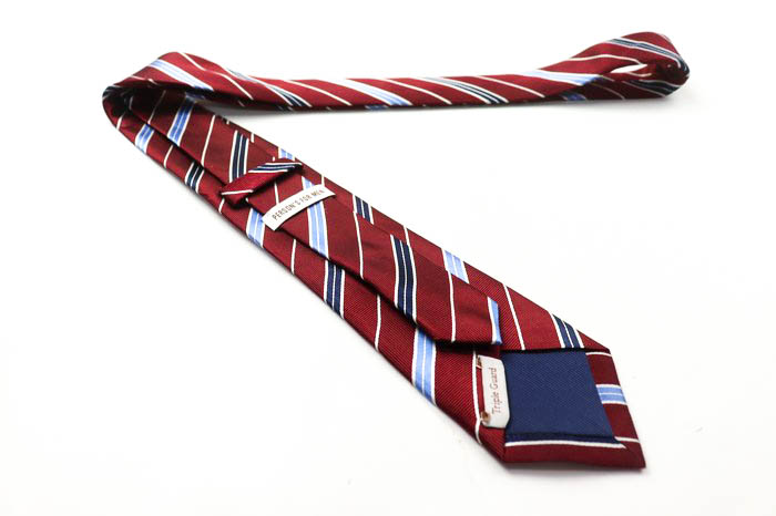 【新品未使用】エルメス ネクタイ(レインボーストライプ) パーソンズ ブランド ネクタイ シルク ストライプ柄 メンズ