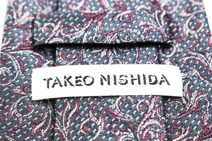 タケオニシダ ブランド ネクタイ シルク ドット柄 メンズ ネイビー TAKEO NISHIDA 【中古】｜TAKEO NISHIDA｜店舗買取｜フォーマルスーツ/小物＞ネクタイ｜USEDのアパレル通販サイト  - SMASELL（スマセル）