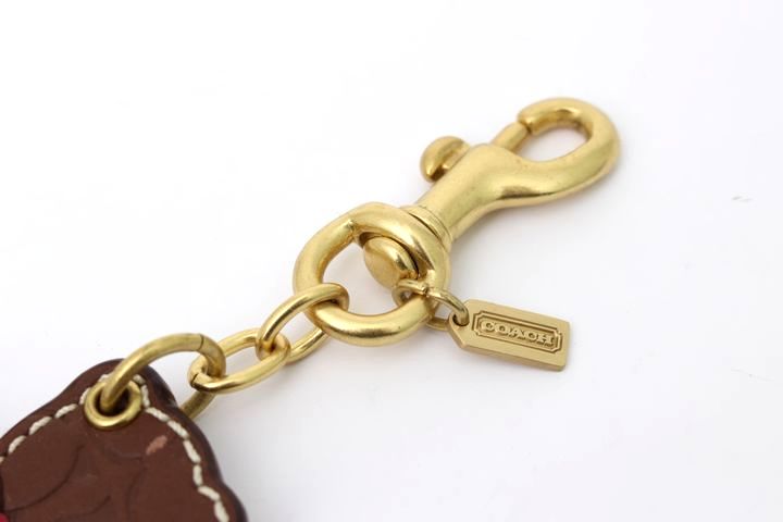 COACH テディベアキーホルダー ブラウン コーチ COACH キーホルダー レディース キーリング バッグ