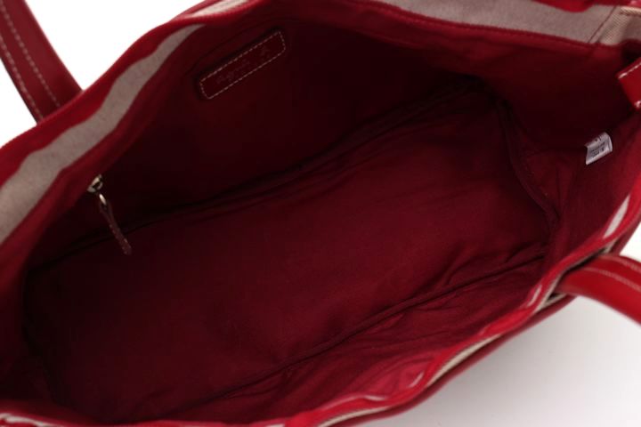 【美品】 アニエスベー ハンドバッグ ショルダーバッグ 肩掛け鞄 レディースオープンポケット×1内側