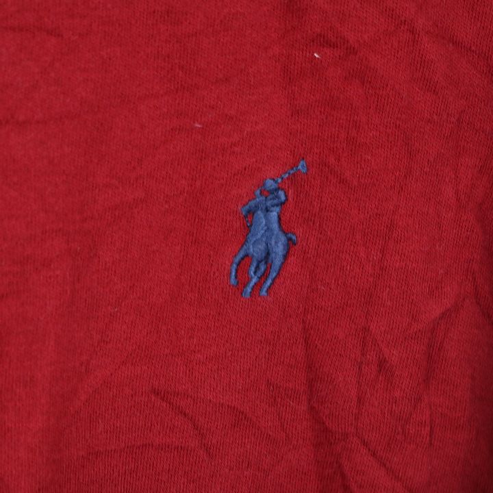 ★POLO★ポロラルフローレン★ハーフジップスウェット★レッドポニー刺繍