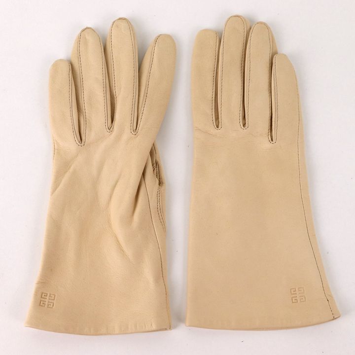 ジバンシィ 手袋 レザーグローブ ロゴ シンプル 革手袋 ブランド